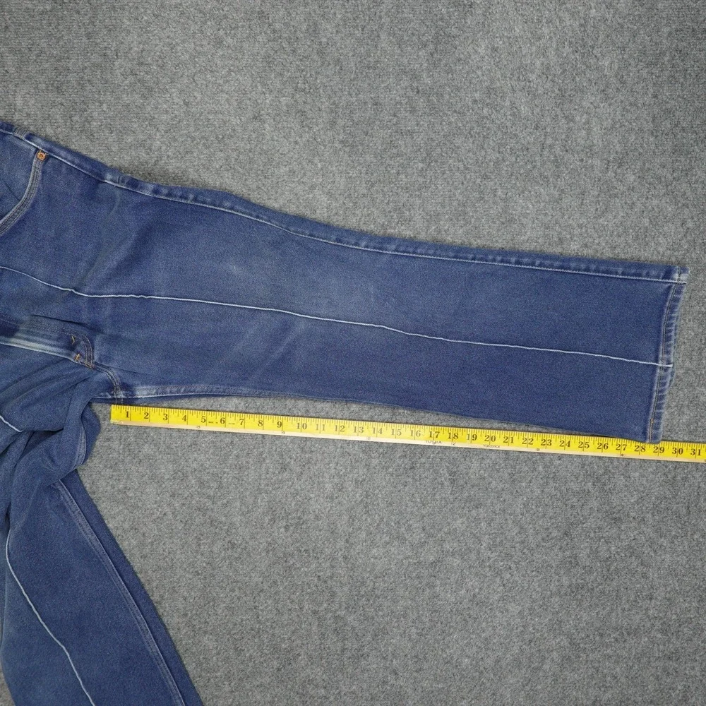 Vintage Levi's 517 Jeans Mens 42x30 Blue Boot Cut Creased Western Denim‎